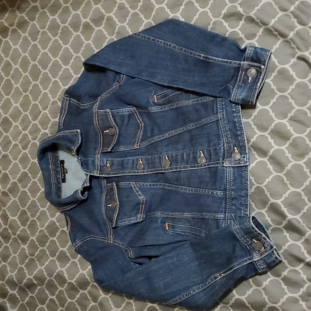 🌞 Dark Denim jean jacket